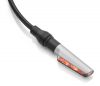Blinkr pro motocykly: Rizoma CORSA S, LED, zadní, stříbrná, E-mark (1ks)